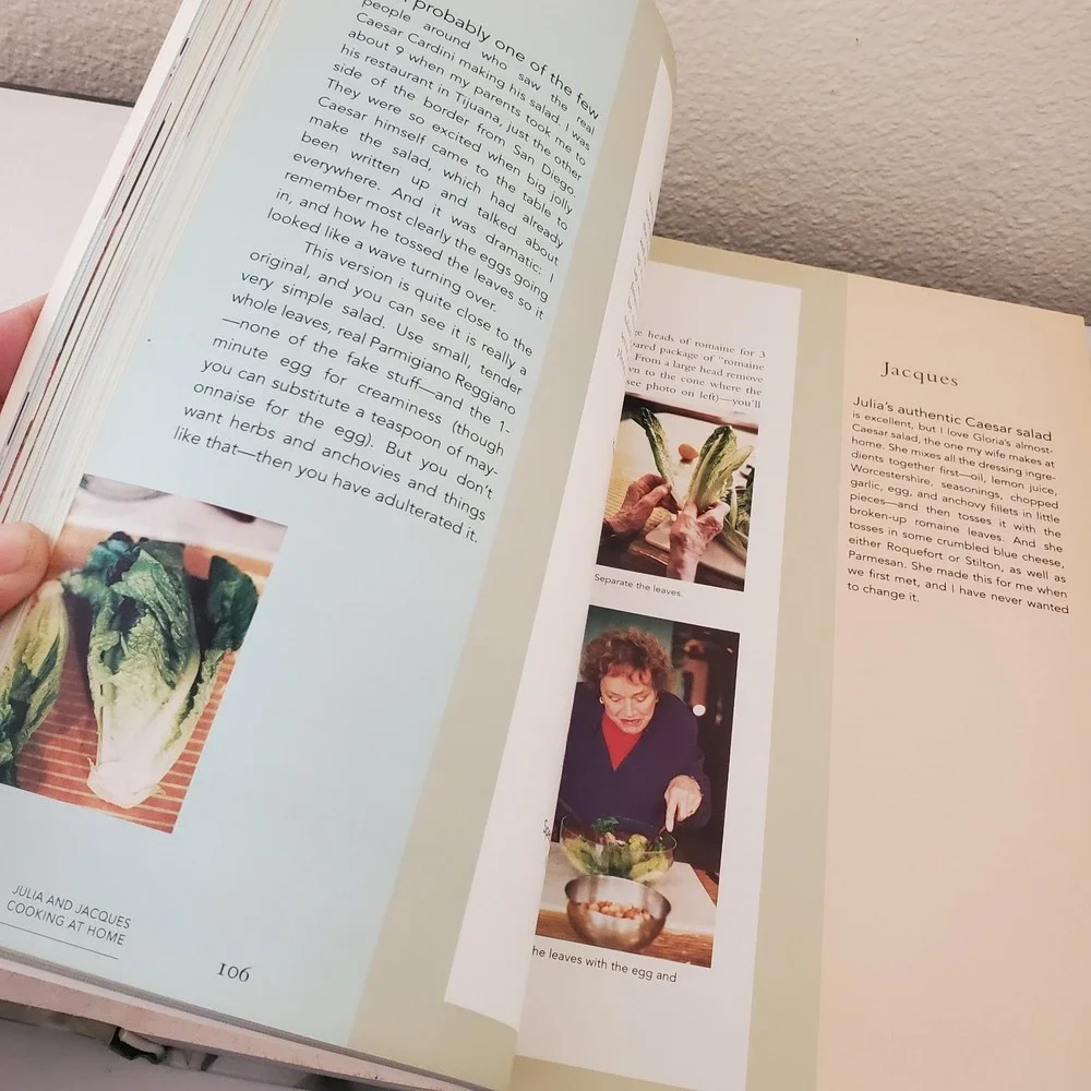 Julia and Jacques Cooking at Home : A Cookbook by Jacques Pepin and Julia Child